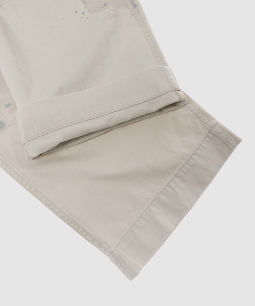 BOW WOW(バウワウ)の「STAINED WORK TROUSERS(チノパンツ・メンズ・ベージュ・L/XL/XXXL)」の6枚目の写真