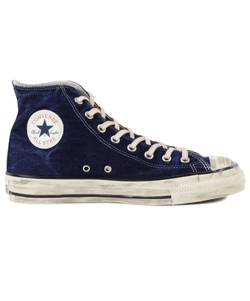 CONVERSE(コンバース)の「CONVERSE/コンバース/ALL STAR AGED FADEDDENIM AG HI/オールスター エイジド フェイデッドデニム AG HI(スニーカー・レディース・ネイビー・4/4.5/5/5.5)」の1枚目の写真
