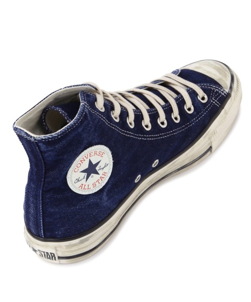 CONVERSE(コンバース)の「CONVERSE/コンバース/ALL STAR AGED FADEDDENIM AG HI/オールスター エイジド フェイデッドデニム AG HI(スニーカー・レディース・ネイビー・4/4.5/5/5.5)」の4枚目の写真