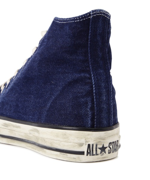 CONVERSE(コンバース)の「CONVERSE/コンバース/ALL STAR AGED FADEDDENIM AG HI/オールスター エイジド フェイデッドデニム AG HI(スニーカー・レディース・ネイビー・4/4.5/5/5.5)」の6枚目の写真