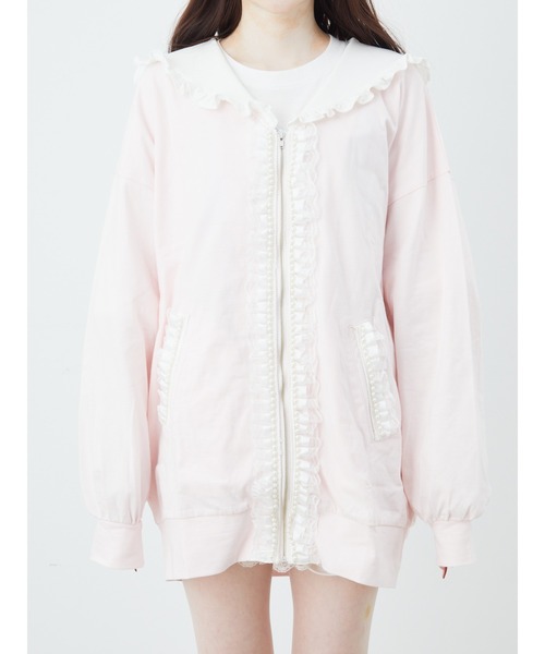 Ank Rouge（アンクルージュ）の「うさちゃんセーラーパーカー（Tシャツ/カットソー・レディース・ピンク/ホワイト/ブラック・M）」の14枚目の写真