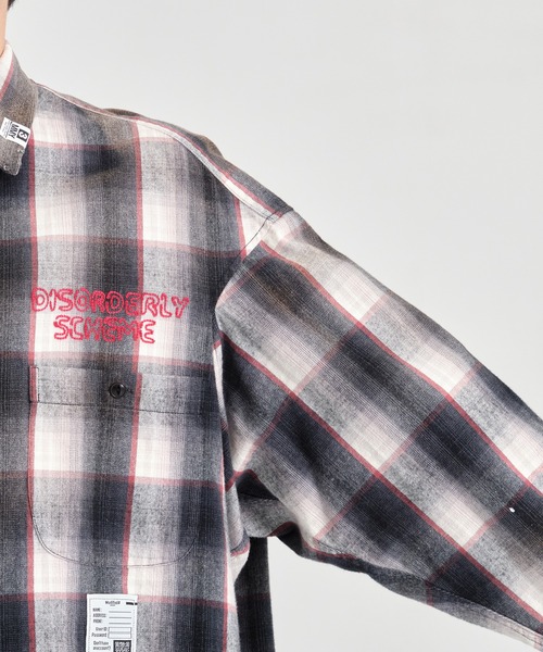 MIHARAYASUHIRO（ミハラヤスヒロ）の「【MIHARAYASUHIRO/ミハラヤスヒロ】VINTAGE LIKE CHECH L/S SHIRTS（シャツ/ブラウス・メンズ・グレー/ブラウン・46/44/48）」の11枚目の写真