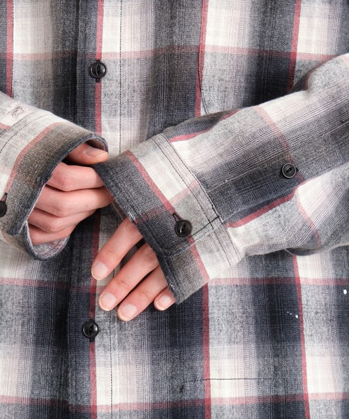 MIHARAYASUHIRO（ミハラヤスヒロ）の「【MIHARAYASUHIRO/ミハラヤスヒロ】VINTAGE LIKE CHECH L/S SHIRTS（シャツ/ブラウス・メンズ・グレー/ブラウン・46/44/48）」の12枚目の写真