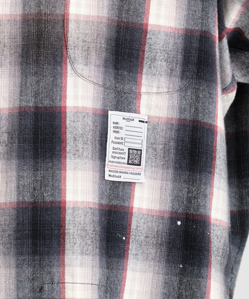 MIHARAYASUHIRO（ミハラヤスヒロ）の「【MIHARAYASUHIRO/ミハラヤスヒロ】VINTAGE LIKE CHECH L/S SHIRTS（シャツ/ブラウス・メンズ・グレー/ブラウン・46/44/48）」の14枚目の写真