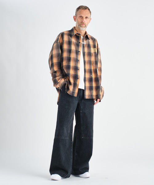 MIHARAYASUHIRO（ミハラヤスヒロ）の「【MIHARAYASUHIRO/ミハラヤスヒロ】VINTAGE LIKE CHECH L/S SHIRTS（シャツ/ブラウス・メンズ・グレー/ブラウン・46/44/48）」の17枚目の写真