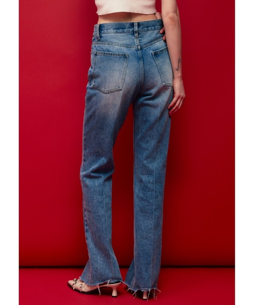 WEB限定】J/W SEMI FLARE PT ジャストウエスト セミフレア