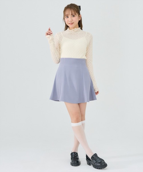 REDYAZEL(レディアゼル)の「【セットアップ可能】フレアミニスカート(スカート・レディース・チャコールグレー/グレー/オフホワイト・FREE)」の21枚目の写真