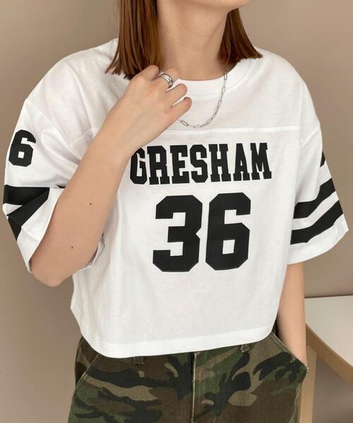 WEGO（ウィゴー）の「WEGO/ナンバリングショートT（Tシャツ/カットソー・レディース・レッド/ホワイト/ネイビー・SMALL/MEDIUM）」の21枚目の写真