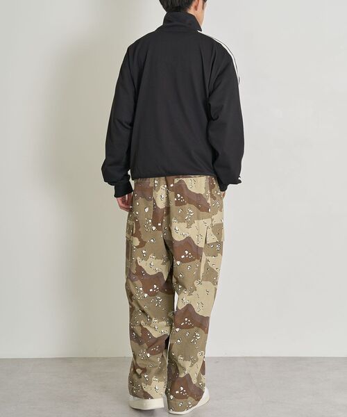 CRAFT STANDARD BOUTIQUE（クラフトスタンダードブティック）の「【DRY-MIX】吸水速乾/UVケア/抗ピル トラックジャケット（ブルゾン・レディース・グレイッシュベージュ/オフホワイト/ブラック・S/M/L）」の18枚目の写真