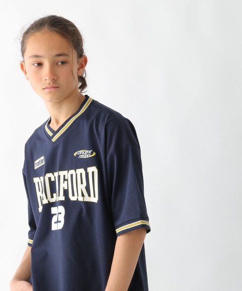 GLOBAL WORK（グローバルワーク）の「ヘビロッTEEユニフォーム半袖