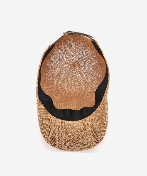 le.coeur blanc(ルクールブラン)の「《WEB限定アイテム》ペーパーキャップ(キャップ・レディース・ベージュ/オフホワイト/ブラック・FREE)」の18枚目の写真