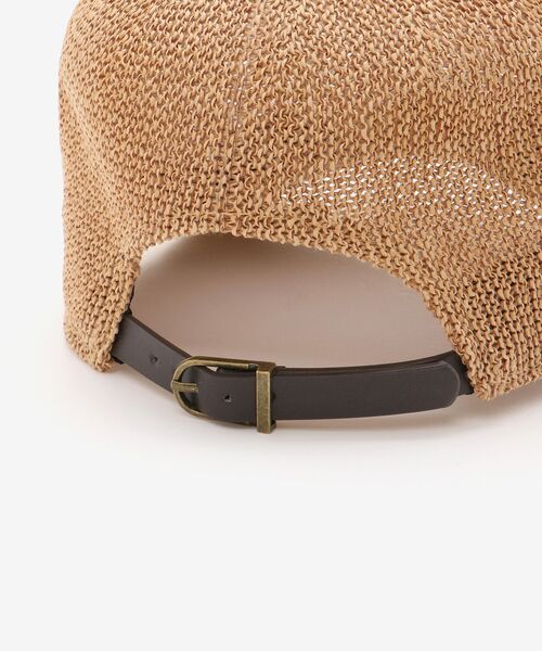 le.coeur blanc(ルクールブラン)の「《WEB限定アイテム》ペーパーキャップ(キャップ・レディース・ベージュ/オフホワイト/ブラック・FREE)」の19枚目の写真