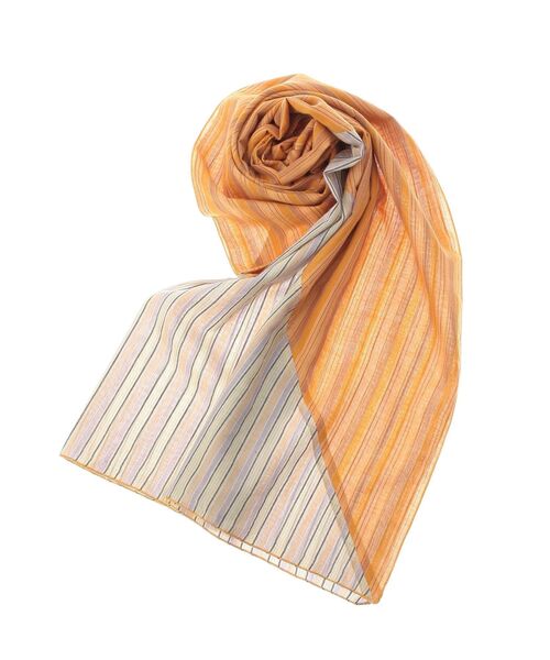 45R インドマルチストライプのストール 45R ストール 45Rインドマルチストライプのストール: GOODS｜45R
