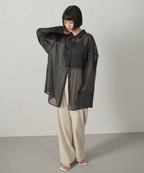 azuma. 20-21aw スラックス Azuma - CYBORG'S WIDE SLACKS / ワイドスラックス | HAZE