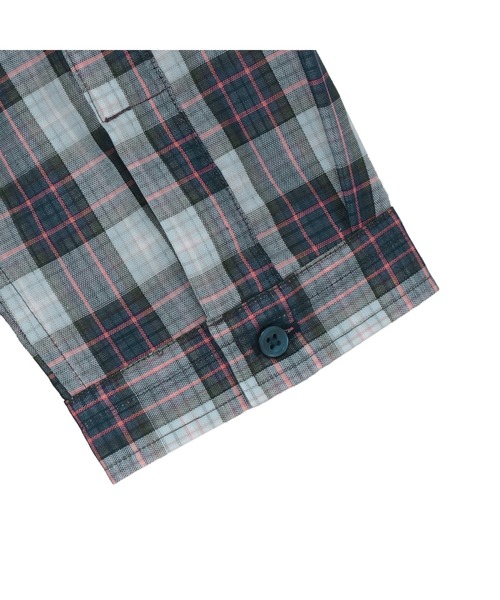 TOKYO SHIRTS(トウキョウシャツ)の「【Pitta Re:)】ふわっとガーゼシャツ 七分袖 綿100% レディースカジュアルシャツ(シャツ/ブラウス・レディース・ネイビー・LL/S/L/M)」の4枚目の写真