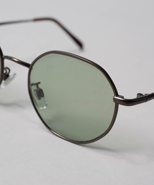 MAISON SPECIAL（メゾンスペシャル）の「【WEB限定】《ユニセックスアイテム》メタルラウンドフレームサングラス【MAISON SPECIAL/メゾンスペシャル】（サングラス・メンズ・ブラウン/オリーブ/グレー・FREE）」の6枚目の写真