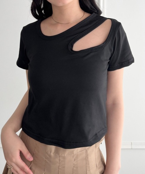 新品未使用PLAVE why？クロップトップTシャツSサイズ 新品 ZARA Tシャツ ザラクロップドTシャツ S ザラTシャツ 2枚