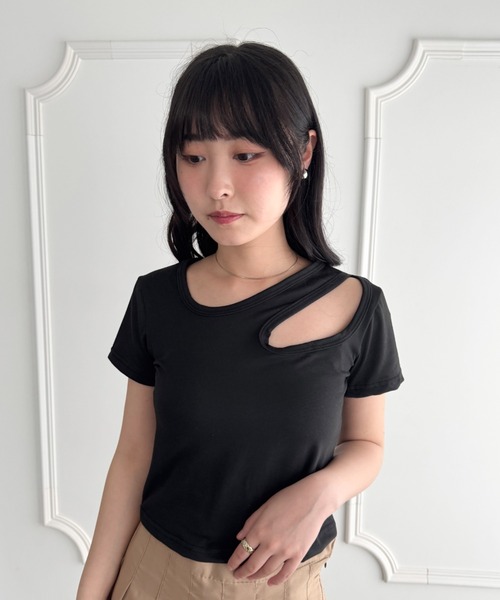 新品未使用PLAVE why？クロップトップTシャツSサイズ タグ付き新品未使用品】PLAVE WHY? クロップトップ Tシャツ M