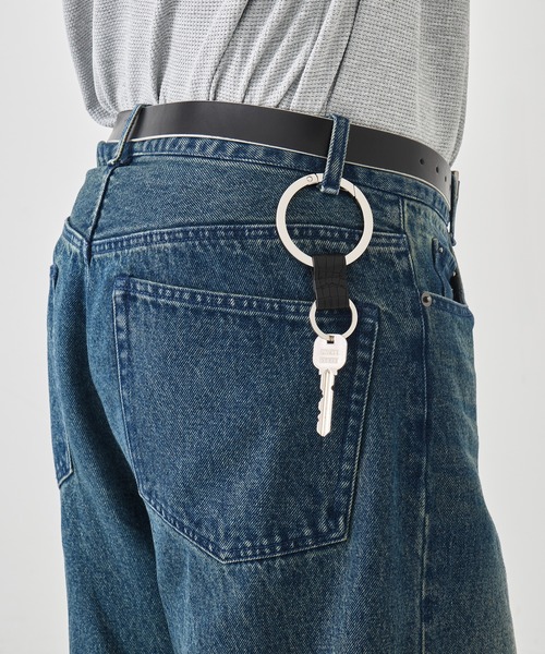 UNITED TOKYO（ユナイテッドトウキョウ）の「×ITTI LEATHER CROCODILE RING RING（キーケース/キーアクセサリー・メンズ・ダークグレー・FREE）」の2枚目の写真