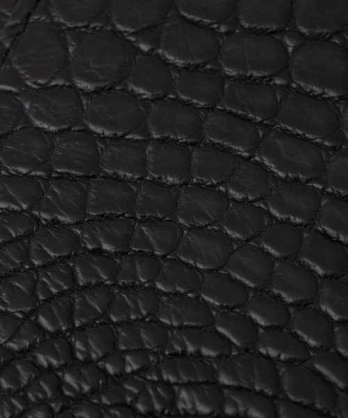 UNITED TOKYO（ユナイテッドトウキョウ）の「×ITTI LEATHER CROCODILE RING RING（キーケース/キーアクセサリー・メンズ・ダークグレー・FREE）」の3枚目の写真