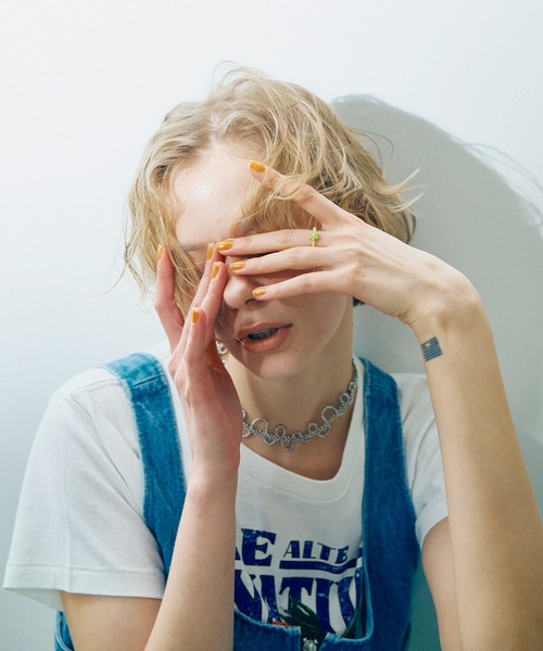 RNA（アールエヌエー）の「E5104 ビーズアクセＳＥＴ（ネックレス・レディース・イエロー/シルバー・FREE）」の20枚目の写真