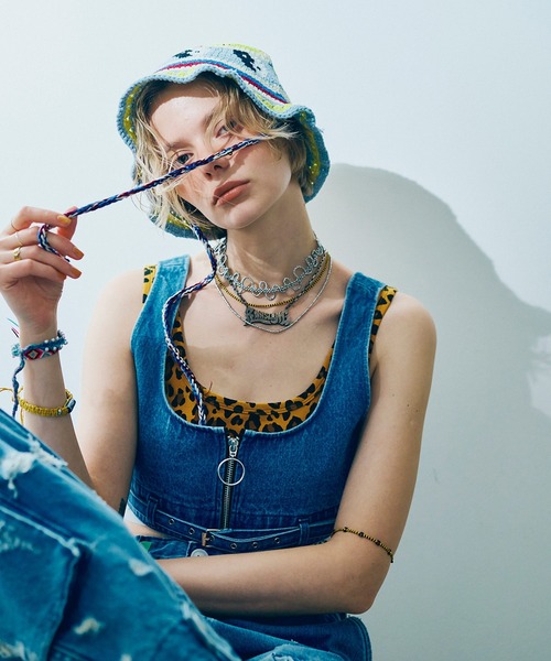 RNA（アールエヌエー）の「E5104 ビーズアクセＳＥＴ（ネックレス・レディース・イエロー/シルバー・FREE）」の22枚目の写真