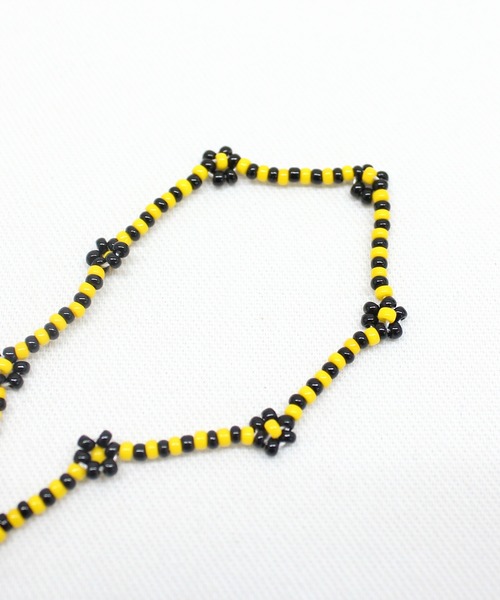 RNA（アールエヌエー）の「E5104 ビーズアクセＳＥＴ（ネックレス・レディース・イエロー/シルバー・FREE）」の10枚目の写真