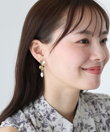 2連ハートピアス / ニッケルフリー