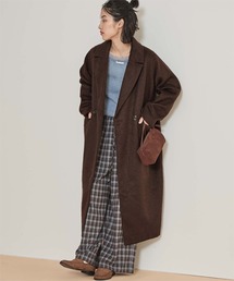 miette（ミエット）の「シャギーダブルチェスターロングコート（チェスターコート）」