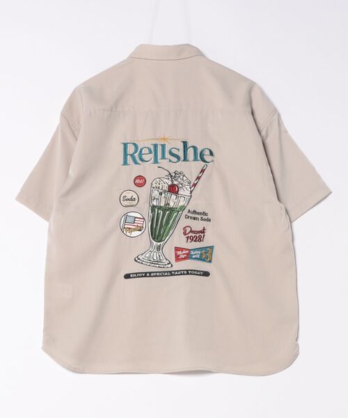 CREAM SODA Apache Bowl 半袖シャツ axes femme（アクシーズファム）の「クリームソーダPT半袖シャツ