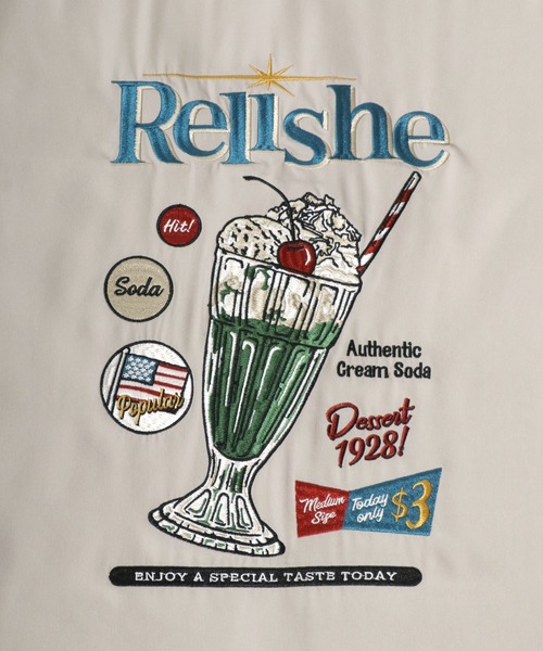 POWER TO THE PEOPLE（パワートゥーザピープル）の「POWER TO THE PEOPLE /パワートゥザピープル クリームソーダ タイガー バック刺繍半袖シャツ（シャツ/ブラウス・メンズ・ブラック/アイボリー/ホワイト系その他/ブラック系その他・LL/L/M）」の19枚目の写真