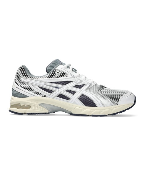 ASICS（アシックス）の「GEL-DS TRAINER 14 / ゲルディーエス トレーナー 14（スニーカー・メンズ・ホワイト×シルバー・23.5/25/27.5/29/26/29.5/24/25.5/28/26.5/24.5/30.5/27/28.5/23）」の5枚目の写真