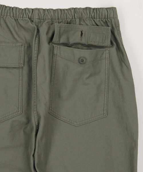 GUNG HO（ガンホー）の「GUNG HO/ガンホー SP GUNGHO FATIGUE PANTS/別注 ファティーグパンツ/デニム/ テーパードパンツ イージーパンツ（その他パンツ・メンズ・ブラック/ベージュ/オリーブ/オフホワイト/チャコールグレー/ブルー/ネイビー・SMALL/MEDIUM/LARGE）」の12枚目の写真