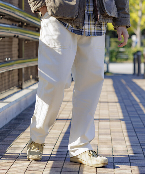 GUNG HO（ガンホー）の「GUNG HO/ガンホー SP GUNGHO FATIGUE PANTS/別注 ファティーグパンツ/デニム/ テーパードパンツ イージーパンツ（その他パンツ・メンズ・ブラック/ベージュ/オリーブ/オフホワイト/チャコールグレー/ブルー/ネイビー・SMALL/MEDIUM/LARGE）」の20枚目の写真