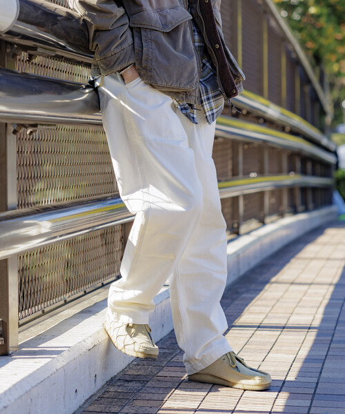 GUNG HO(ガンホー)の「GUNG HO/ガンホー SP GUNGHO FATIGUE PANTS/別注 ファティーグパンツ/デニム/ テーパードパンツ イージーパンツ(その他パンツ・メンズ・ブラック/ベージュ/オリーブ/オフホワイト/チャコールグレー/ブルー/ネイビー/サックスブルー・SMALL/MEDIUM/LARGE)」の11枚目の写真
