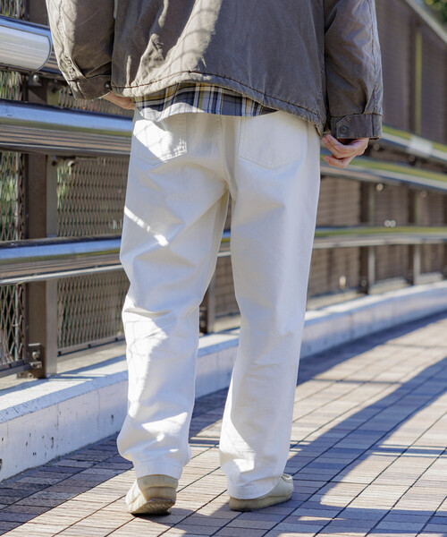 GUNG HO(ガンホー)の「GUNG HO/ガンホー SP GUNGHO FATIGUE PANTS/別注 ファティーグパンツ/デニム/ テーパードパンツ イージーパンツ(その他パンツ・メンズ・ブラック/ベージュ/オリーブ/オフホワイト/チャコールグレー/ブルー/ネイビー/サックスブルー・SMALL/MEDIUM/LARGE)」の13枚目の写真