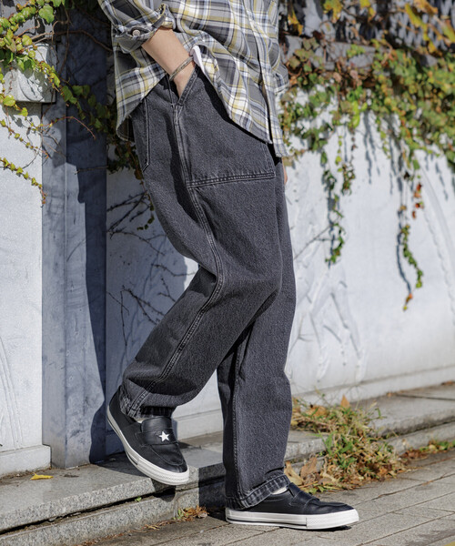 GUNG HO（ガンホー）の「GUNG HO/ガンホー SP GUNGHO FATIGUE PANTS/別注 ファティーグパンツ/デニム/ テーパードパンツ イージーパンツ（その他パンツ・メンズ・ブラック/ベージュ/オリーブ/オフホワイト/チャコールグレー/ブルー/ネイビー/サックスブルー・SMALL/MEDIUM/LARGE）」の20枚目の写真