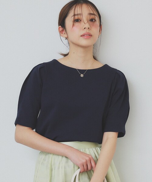 トップス　茶色　Fサイズ　新品 セール】《10色展開/XS-LLサイズ》コットンスムースタック