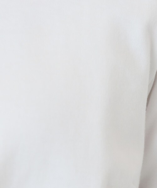 index（インデックス）の「《10色展開/XS-LLサイズ》コットンスムースタックスリーブトップス【UV/接触冷感/洗濯機洗い可】（Tシャツ/カットソー・レディース・サックスブルー/ブラック系7/ブラウン系その他5/オフホワイト/ナチュラル/ホワイト系5/ライトイエロー系/ネイビー/チャコール/ピンク系1・34/36/38/40/42）」の19枚目の写真