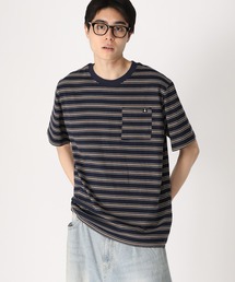 ALAND | 【UNISEX】ALAND／AロゴボーダーT(Tシャツ/カットソー)