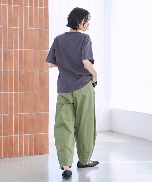 coen(コーエン)の「SunnySports(サニースポーツ)別注ハートモチーフプリントTシャツ(Tシャツ/カットソー・レディース・ナチュラル/ダークグレー/オレンジ/オフホワイト・M/L)」の15枚目の写真