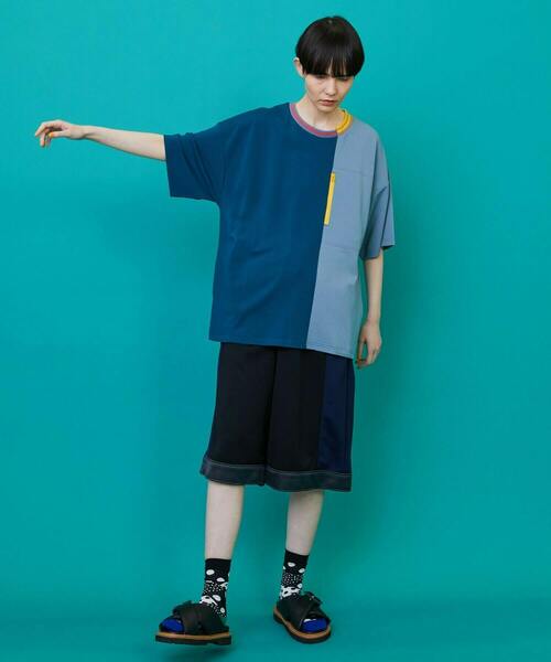 FRAPBOIS(フラボア)の「ショートジャージ パンツ(その他パンツ・レディース・ブラック系その他/グリーン系その他・1/2)」の20枚目の写真