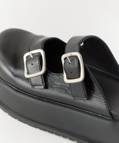 セール】Thick-soled leather sandals / 厚底サンダル（サンダル