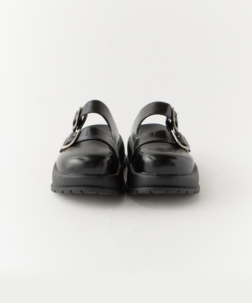 セール】Thick-soled leather sandals / 厚底サンダル（サンダル