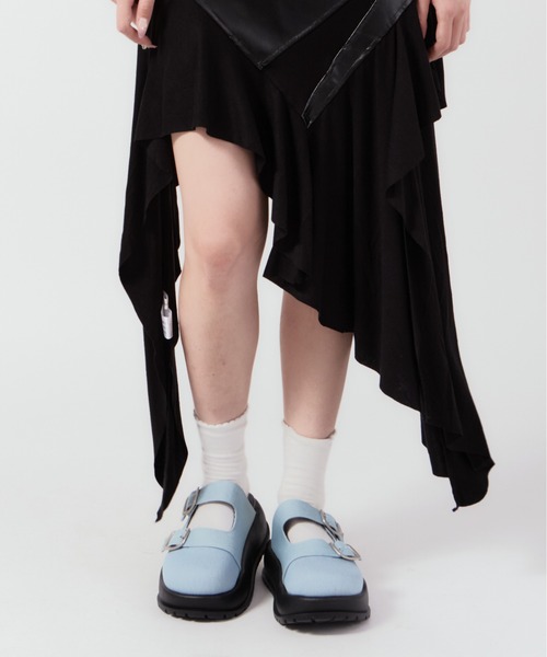 セール】Thick-soled leather sandals / 厚底サンダル（サンダル