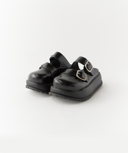 セール】Thick-soled leather sandals / 厚底サンダル（サンダル