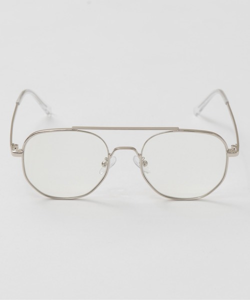 MAISON SPECIAL(メゾンスペシャル)の「【PRE-ORDER】Two bridge sunglasses/ツーブリッジサングラス(サングラス・レディース・シルバー/ゴールド・FREE)」の3枚目の写真