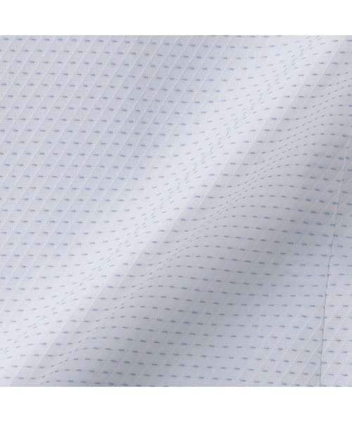 TOKYO SHIRTS（トウキョウシャツ）の「【透け防止】 形態安定ノーアイロン ワイド 7分袖ビジネスワイシャツ（ビジネスシャツ・レディース・サックスブルー・XS/XL/L/M/LL/S）」の2枚目の写真