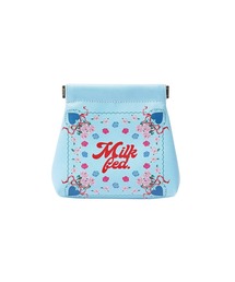 MILKFED. | FLOWER PATTERN SPRING POUCH(ポーチ)