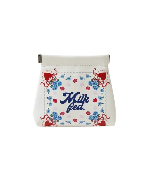MILKFED.（ミルクフェド）の「FLOWER PATTERN SPRING POUCH（ポーチ・レディース・オフホワイト/ライトピンク/ライトブルー・ONE SIZE）」の7枚目の写真